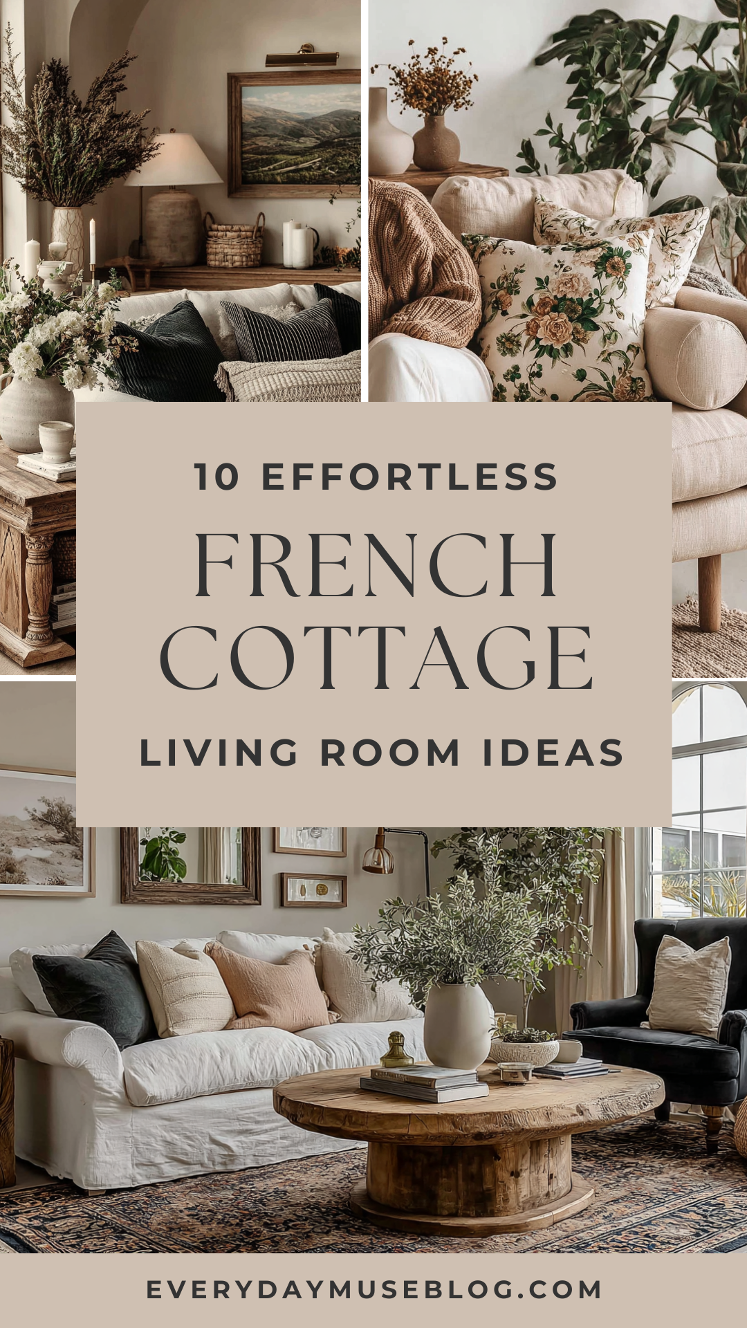 10 Effortless French Cottage Living Room Ideas Perfect for Apartments ...